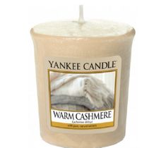 Yankee Candle Świeca zapachowa sampler Warm Cashmere 49g
