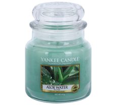 Yankee Candle Świeca zapachowa średni słój Aloe Water 411g