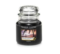 Yankee Candle Świeca zapachowa średni słój Black Coconut 411g