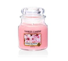 Yankee Candle Świeca zapachowa średni słój Cherry Blossom 411g