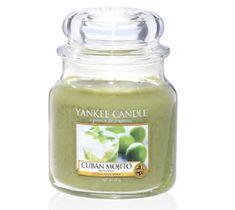 Yankee Candle Świeca zapachowa średni słój Cuban Mojito 411g
