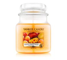 Yankee Candle Świeca zapachowa średni słój Mango Peach Salsa 411g