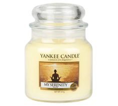 Yankee Candle Świeca zapachowa średni słój My Serenity 411g