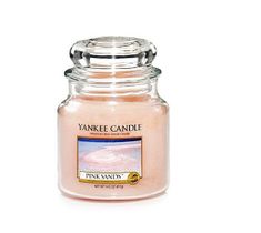 Yankee Candle Świeca zapachowa średni słój Pink Sands™ 411g