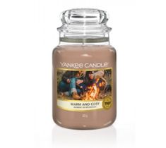 Yankee Candle – Świeca zapachowa średni słój Warm and Cosy (411 g)
