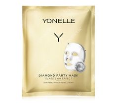 Yonelle – Diamond Party Mask diamentowa maska bankietowa (3 szt.)