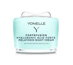 Yonelle Fortefusion Hyaluronic Acid Forte Melatonin Night Cream krem z kwasem hialuronowym i melatoniną na noc (55 ml)