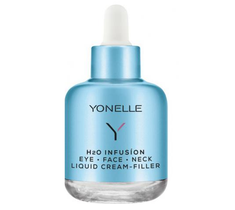 Yonelle H2O Infusion Eye Face Neck Liquid Cream Filler – krem przeciwzmarszczkowy pod oczy, na twarz i szyję (50 ml)