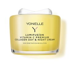 Yonelle Lumifusion Vitamin C Premium Collagen Day & Night Cream kolagenowy krem na dzień i na noc 55ml