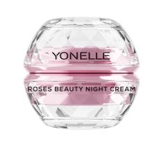 Yonelle Roses Beauty Night Cream krem piękności do twarzy i pod oczy na noc (50 ml)