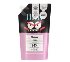 Yope – Naturalne Mydło do rąk dla dzieci - KOKOS i MIĘTA - zapas (400 ml)