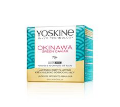 Yoskine Okinava Green Caviar – krem do twarzy głęboko odbudowujący 70+ (50 ml)