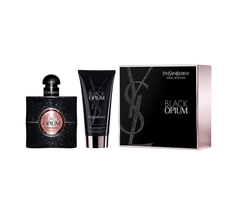 Yves Saint Laurent – Black Opium Pour Femme zestaw woda perfumowana spray 50ml + balsam do ciała 50ml (1 szt.)