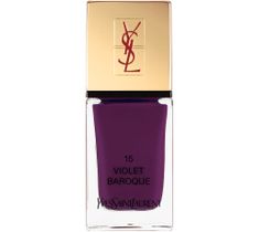 Yves Saint Laurent La Laque Couture Nail Laquer lakier do paznokci 15 Violet Baroque 10ml
