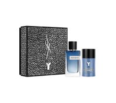 Yves Saint Laurent Y Live Pour Homme zestaw woda toaletowa spray 100ml + dezodorant sztyft 75g