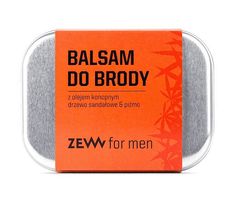 Zew For Men Balsam do brody z olejem konopnym – drzewo sandałowe i piżmo (80 ml)