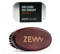 Zew For Men Stylowy Brodacz zestaw balsam do brody 80ml + Szczotka Brodacza do profesjonalnej pielęgnacji zarostu