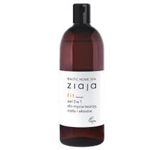 Ziaja Baltic Home Spa Fit żel 3w1 do mycia twarzy ciała i włosów Mango (500 ml)
