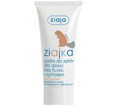 Ziaja Ziajka pasta do zębów dla dzieci bez fluoru z xylitolem 50ml