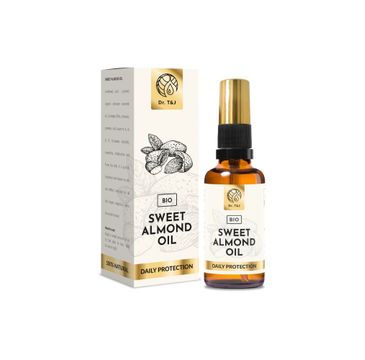 Dr. T&J Sweet Almond Oil naturalny olej ze słodkich migdałów BIO (50 ml)