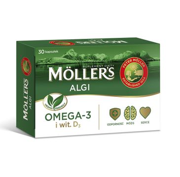 Möller's – Algi suplement diety (30 kapsułek)