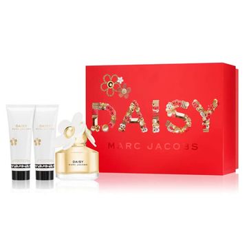 Marc Jacobs Daisy (zestaw woda toaletowa spray 50 ml + żel pod prysznic 75 ml + balsam do ciała 75 ml)