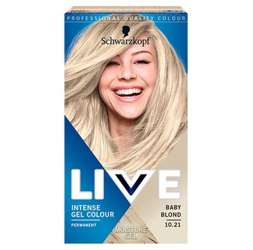 Schwarzkopf Live Intense Gel Colour koloryzacja do włosów w żelu 10.21 Baby Blonde