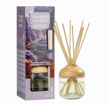 Yankee Candle Reed Diffuser pałeczki zapachowe z dyfuzorem Dired Lavender & Oak 120ml