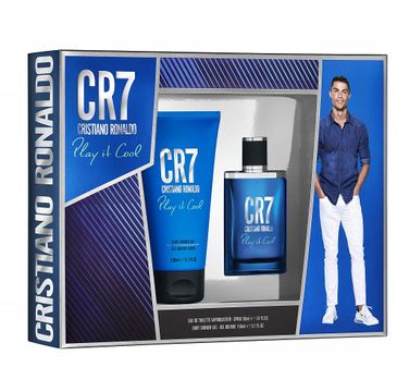 Cristiano Ronaldo CR7 Play it Cool zestaw woda toaletowa spray 30ml + żel pod prysznic 150ml