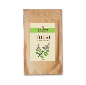 Sattva Powder zioła w proszku do włosów Tulsi 100g