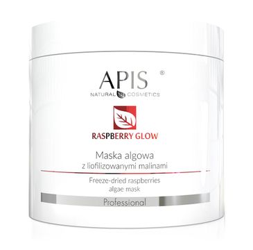 Apis Raspberry Glow Algae Mask maska algowa z liofilizowanymi malinami (250 g)