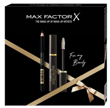 Max Factor zestaw prezentowy For My Beauty kredka do oczu (1 szt.) + tusz do rzęs (9 ml)