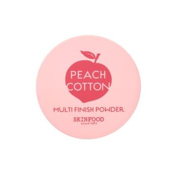 Skinfood – Peach Cotton Multi Finish Powder transparentny puder sypki do twarzy z ekstraktem z brzoskwini (15 g)