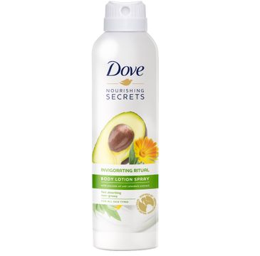 Dove Nourishing Secrets Invigorating Ritual Avocado Oil & Calendula Extract balsam do ciała w spray'u 190ml