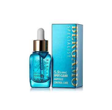 Bergamo S.9 Spot Clear Ampoule Control Care – serum do twarzy z kwasem hialuronowym (30 ml)