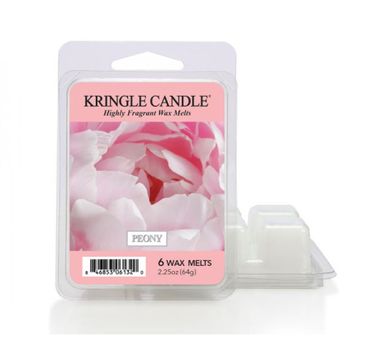 Kringle Candle Wax – wosk zapachowy Peony (64 g)
