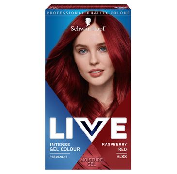 Schwarzkopf Live Intense Gel Colour koloryzacja do włosów w żelu 6.88 Raspberry Red