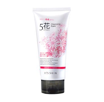 It's Skin 5 Flowers Cleansing Foam – pianka do mycia twarzy (180 ml)