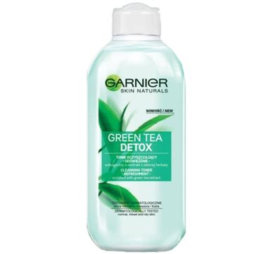 Garnier Green Tea Detox tonik oczyszczający do twarzy (200 ml)