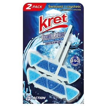 Kret – Fresh Power zawieszka do WC Marine Fresh (2 x 40 g)