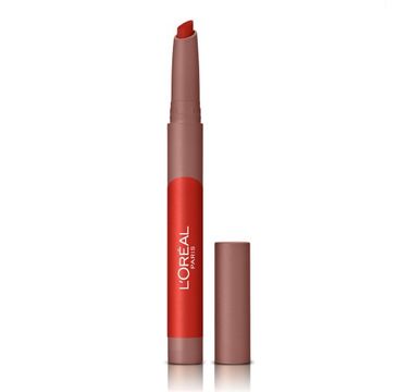 L'Oreal Paris Infallible Matte Lip Crayon – matowa pomadka do ust w kredce 110 Caramel Rebel (1.3 g)