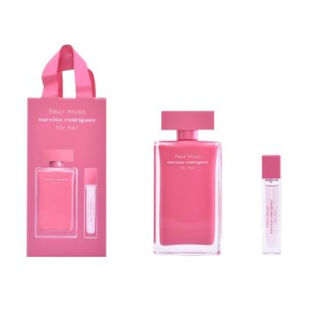 Narciso Rodriguez – Fleur Musc For Her zestaw woda perfumowana spray 100ml + miniatura wody perfumowanej 10ml (1 szt.)