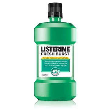 Listerine Fresh Burst Płyn do płukania jamy ustnej 500ml