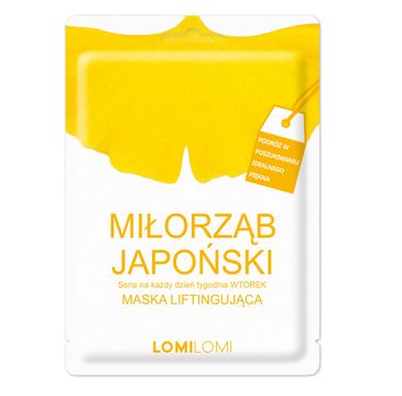Lomi Lomi – Seria Na Każdy Dzień Tygodnia maska liftingująca na wtorek Miłorząb Japoński (26 ml)