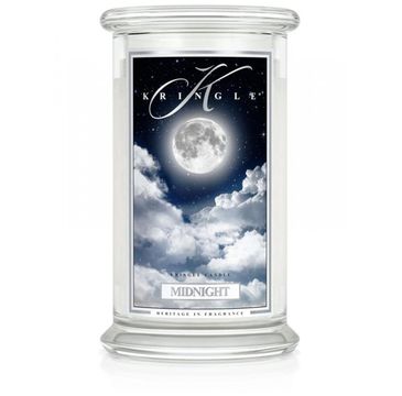 Kringle Candle – świeca zapachowa z dwoma knotami Midnight (623 g)