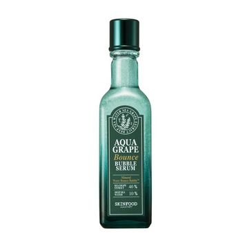 Skinfood – Aqua Grape Bounce Bubble serum do twarzy z wodą morską i algami (120 ml)