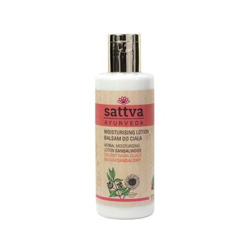 Sattva Herbal Moisturising Lotion nawilżający balsam do ciała Sandalwood (210 ml)