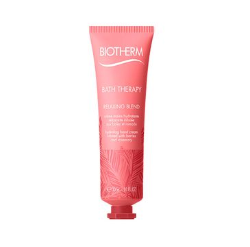 Biotherm Bath Therapy Relaxing Blend Hydrating Hand Cream krem do rąk Berries & Rosemary 30ml