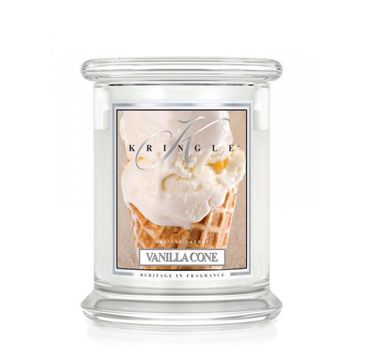 Kringle Candle – świeca zapachowa z dwoma knotami Vanilla Cone (454 g)