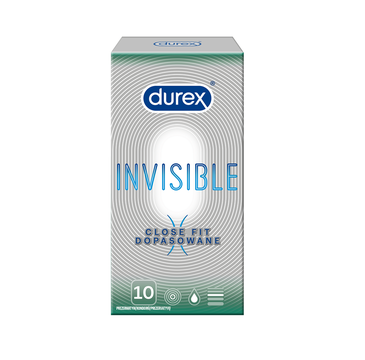 Durex Invisible Close Fit prezerwatywy dopasowane (10 szt.)